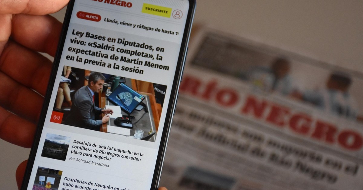 RÍO NEGRO cumple 112 años y renueva su compromiso con el periodismo de calidad thumbnail