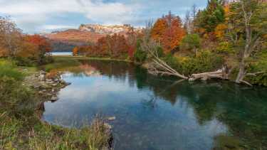 ruta 40 , otoño, lago falkner, san martin de los andes, 2022, mayo, patricio rodriguez