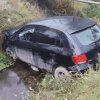 Imagen de Alcoholizado, perdió el control del auto y cayó a un desagüe en Roca