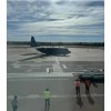Imagen de Un avión Hércules y camiones con dinero despertaron curiosidad en aeropuerto de Neuquén
