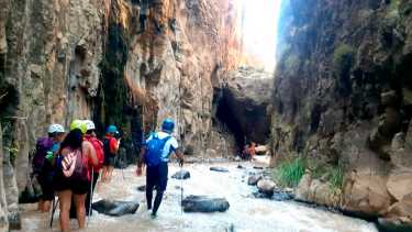 Patagonia de película: así es el increíble trekking de «La era del hielo» en el norte de Neuquén