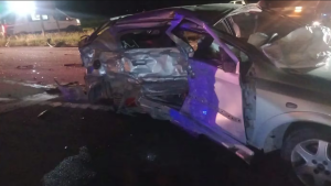 Accidente fatal en Buenos Aires: chocó al esquivar un control de tránsito y murió junto a su familia