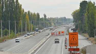 La Ruta 22 es una obra eterna y los mandatarios saben que Nación no la finalizará. Foto: Florencia Salto.