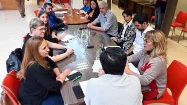 Concejales de ambas ciudades preparan un sesión conjunta. Foto: Marcelo Ochoa.