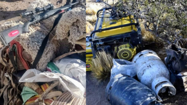 Robaron y se llevaron hasta las monturas de los caballos; los atraparon en medio de la meseta en El Caín