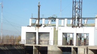 Encuentran un muerto en la usina hidroeléctrica de Cinco Saltos. Foto: Gobierno RN