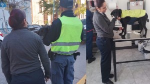Piden ayuda para «Jefa», la perrita que patrulla junto a la Policía el centro de Neuquén