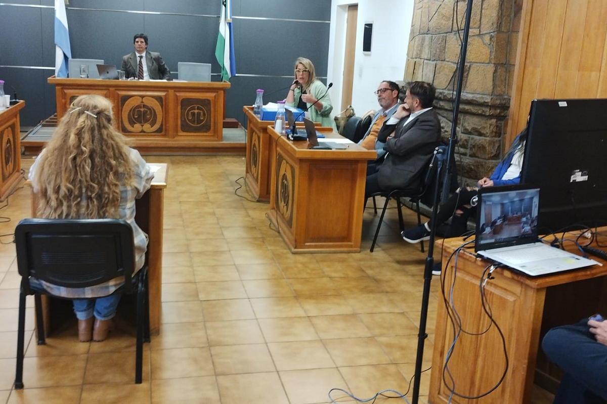 Las audiencias del juicio de cesura se hicieron días atrás en Tribunales de Bariloche. (foto gentileza Ministerio Público Fiscal)