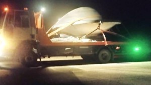 La verdad detrás del «ovni» visto sobre una ruta del norte de Neuquén que fue furor en redes