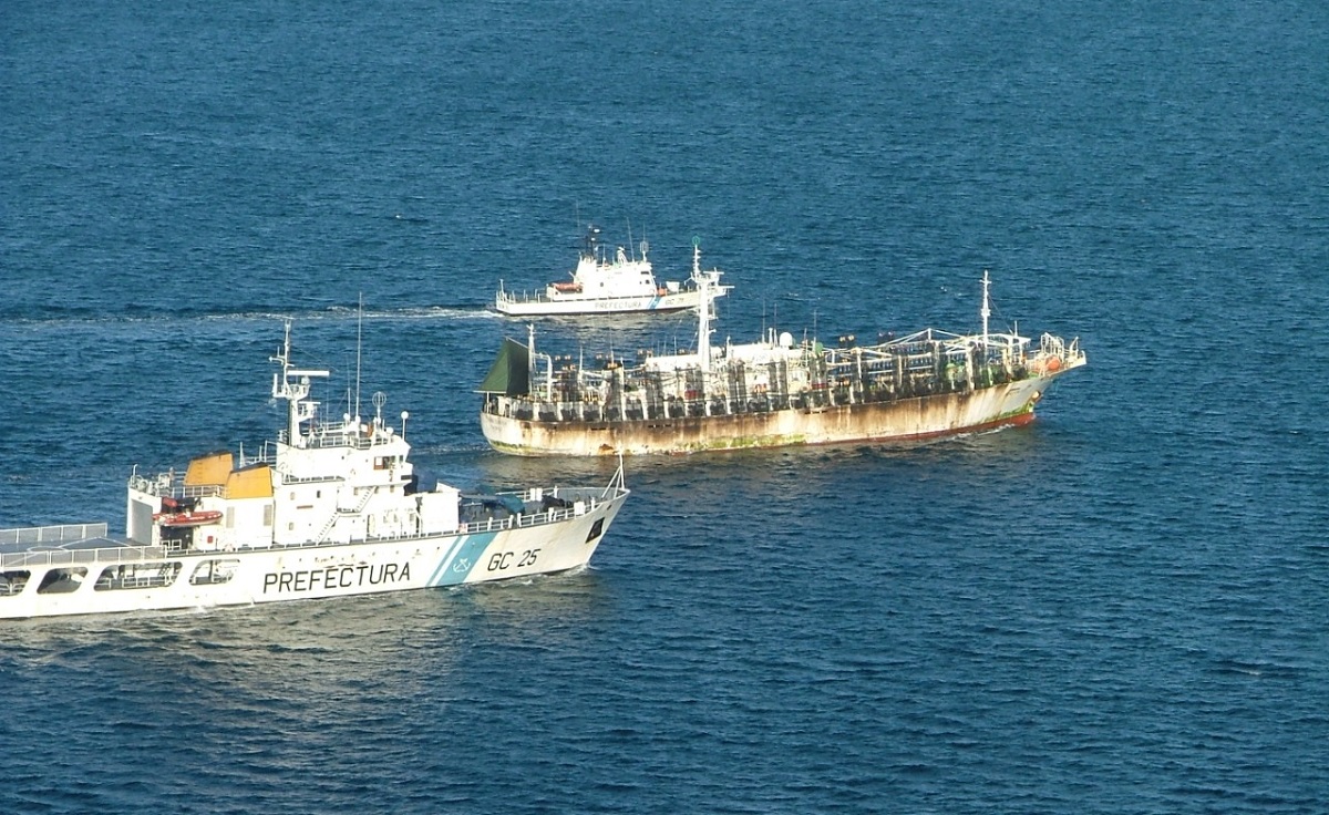 El proyecto busca modificar  el Régimen Federal de Pesca. Foto Gentileza Prefectura Naval Argentina.