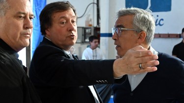 Weretilneck planteó la postura de JSRN en el Congreso frente a la Ley Bases. Foto: Marcelo Ochoa.