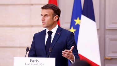 El presidente de Francia, Emmanuel Macron, alertó este jueves de la amenaza de desinformación rusa durante los Juegos Olímpicos de París 2024. Foto gentileza. 
