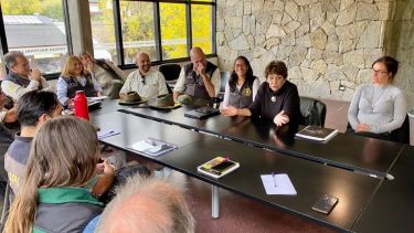 Monín Aquín, al frente del Parque Nacional Lanín. Foto: Gentileza
