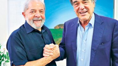 São Paulo- SP- Brasil- 08/11/2016- O Ex-presidente Lula e o diretor de cinema Oliver Stone. Foto: Ricardo Stuckert/ Instituto Lula