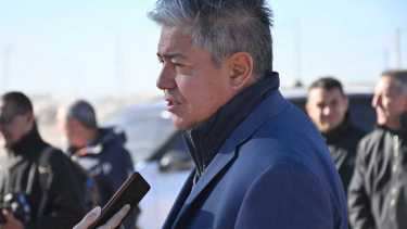 Figueroa acompañó a Gaido en la entrega de terrenos en Neuquén. Foto: Florencia Salto.