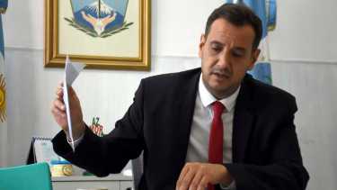 Lucas Castelli, ministro de Trabajo de Neuquén. Foto: Matías Subat.