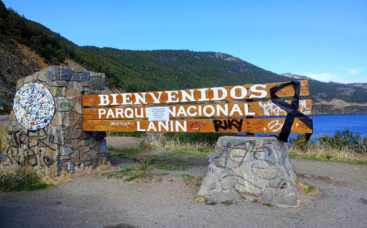 Volcán Lanín y medidas de fuerza en el parque nacional: los servicios afectados en San Martín de los Andes. (Foto: Gentileza)