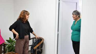 Bimestre abril-mayo cerrado. La ministra de Educación, Patricia Campos recibió a la secretaria general de Unter, Silvana Inostroza. Foto: Marcelo Ochoa