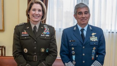 La jefa del Comando Sur de Estados Unidos, Laura Richardson. 