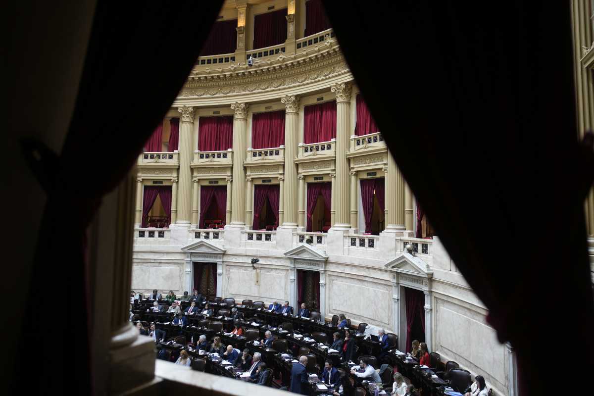 La Cámara de Diputados aprobó  el blanqueo. Foto AP