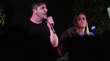 Berros y la intendenta Soria. “Trabajamos en eso. Tiene todo para ser candidata”, anticipa el legislador.