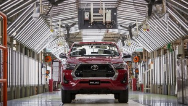 Toyota recuperó el primer puesto en la venta de camionetas durante marzo.