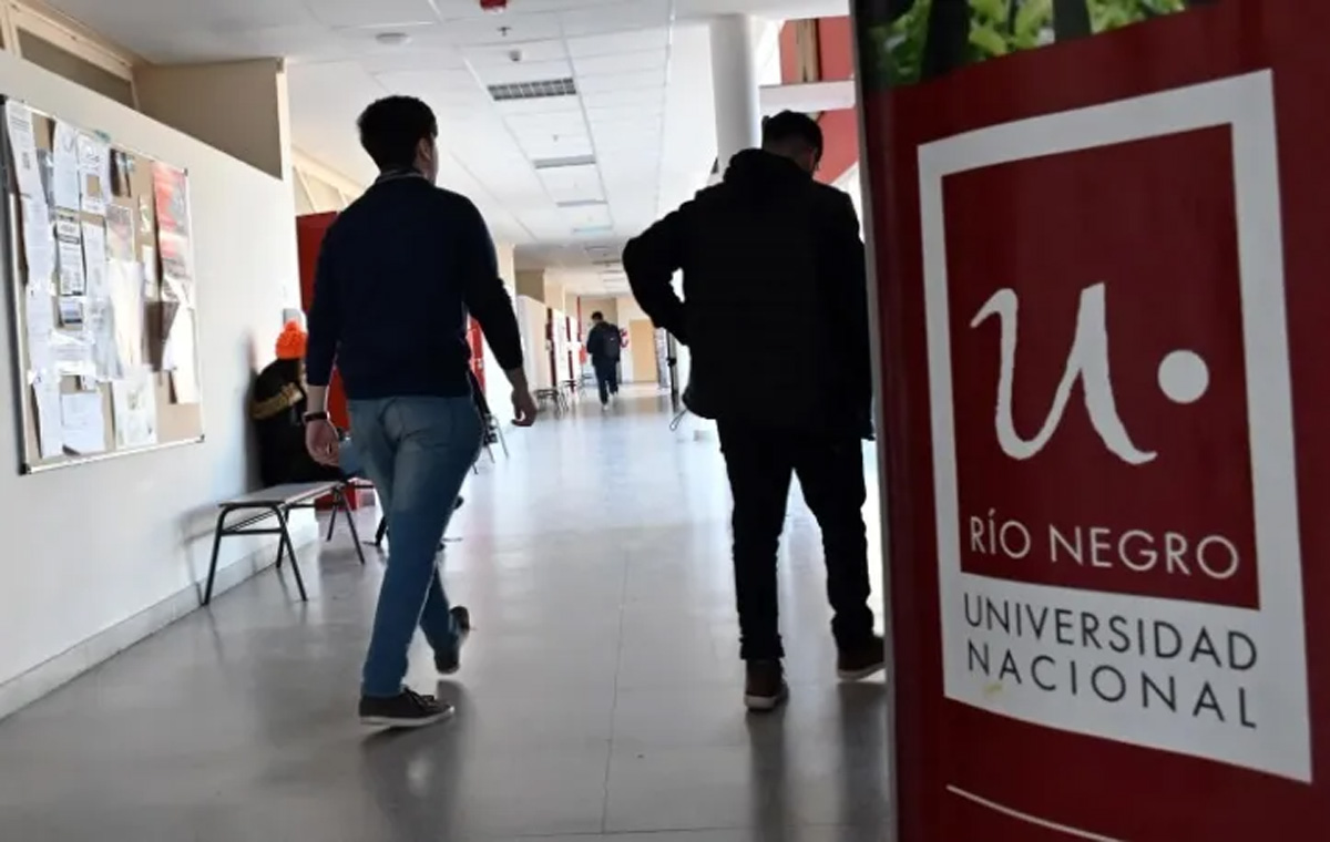 Javier Milei denunció adoctrinamiento en la Universidad Nacional de  Río Negro. Foto: archivo