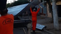 Imagen de Video: El viento voló chapas, causó un corte de luz y se realizaron varias asistencias en Neuquén