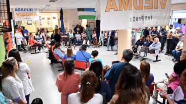Los hospitalarios definieron medidas de fuerza esta semana en rechazo a la última oferta salarial del gobierno. Foto archivo: Marcelo Ochoa