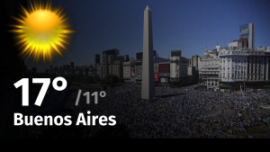 Clima en Buenos Aires: cuál es el pronóstico del tiempo para hoy domingo 28 de abril