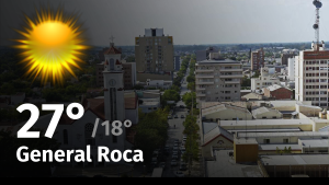 Clima en General Roca: cuál es el pronóstico del tiempo para hoy sábado 6 de abril