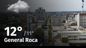 Clima en General Roca: cuál es el pronóstico del tiempo para hoy domingo 14 de abril