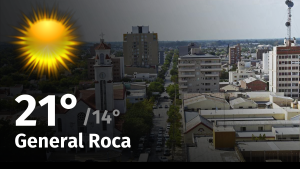 Clima en General Roca: cuál es el pronóstico del tiempo para hoy miércoles 17 de abril