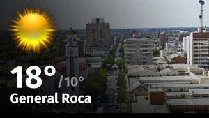 Clima en General Roca: cuál es el pronóstico del tiempo para hoy martes 23 de abril