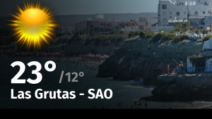 Clima en Las Grutas – SAO: cuál es el pronóstico del tiempo para hoy lunes 1 de abril