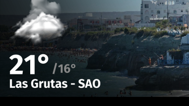 Clima en Las Grutas – SAO: cuál es el pronóstico del tiempo para hoy viernes 19 de abril