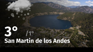 Clima en San Martin de los Andes: cuál es el pronóstico del tiempo para hoy lunes 29 de abril