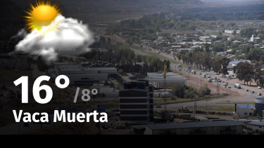 Clima en Vaca Muerta: cuál es el pronóstico del tiempo para hoy domingo 28 de abril