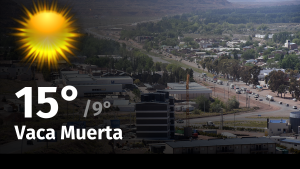 Clima en Vaca Muerta: cuál es el pronóstico del tiempo para hoy martes 30 de abril