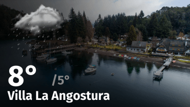 Clima en Villa La Angostura: cuál es el pronóstico del tiempo para hoy jueves 4 de abril