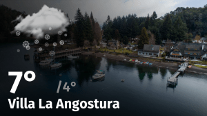 Clima en Villa La Angostura: cuál es el pronóstico del tiempo para hoy jueves 25 de abril