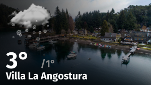 Clima en Villa La Angostura: cuál es el pronóstico del tiempo para hoy sábado 27 de abril