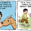 Imagen de «Cuatro perros», la nueva tira de Chelo Candia en el Voy