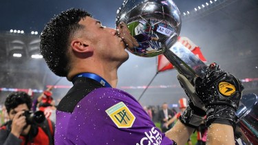 Matías Mansilla fue clave en la consagración de Estudiantes en la Copa de la Liga. Foto: FBaires.