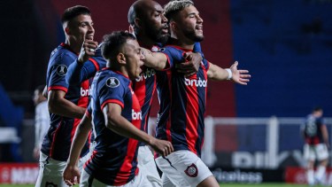 San Lorezo obtuvo una victoria clave en la Libertadores. (Fotobaires)