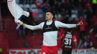 Pusetto marcó el único tanto del encuentro para Huracán.
