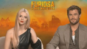 ¡Divertido! Anya Taylor-Joy le enseñó a hablar “argentino” a Chris Hemsworth