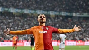 Video | ¡Con taco incluido!: Icardi marcó un doblete para el Galatasaray y gritó campeón en Turquía