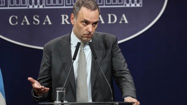 Manuel Adorni, vocero presidencial. Foto: archivo. 