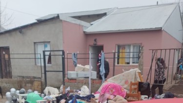 Denunció que le arrojaron todas sus pertenencias a la calle. Foto: gentileza